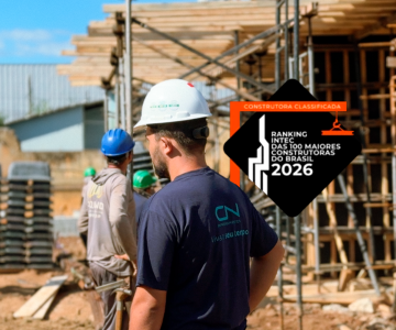 CN está entre as maiores construtoras do Brasil pelo quarto ano consecutivo
